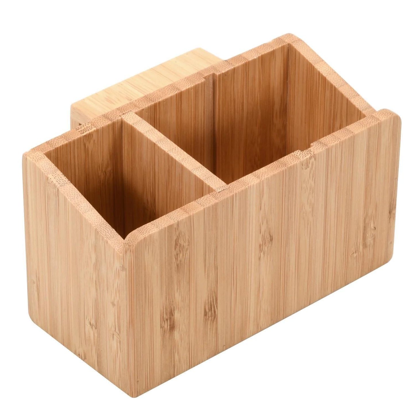 Bamboo 12-Port Charging Station & Docking Organizer for Smartphones, Tablets, Family-Sized (Combos Included)